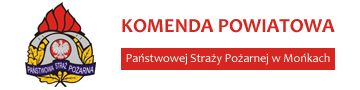 Strona Komendy Powiatowej Państwowej Straży Pożarnej w Mońkach